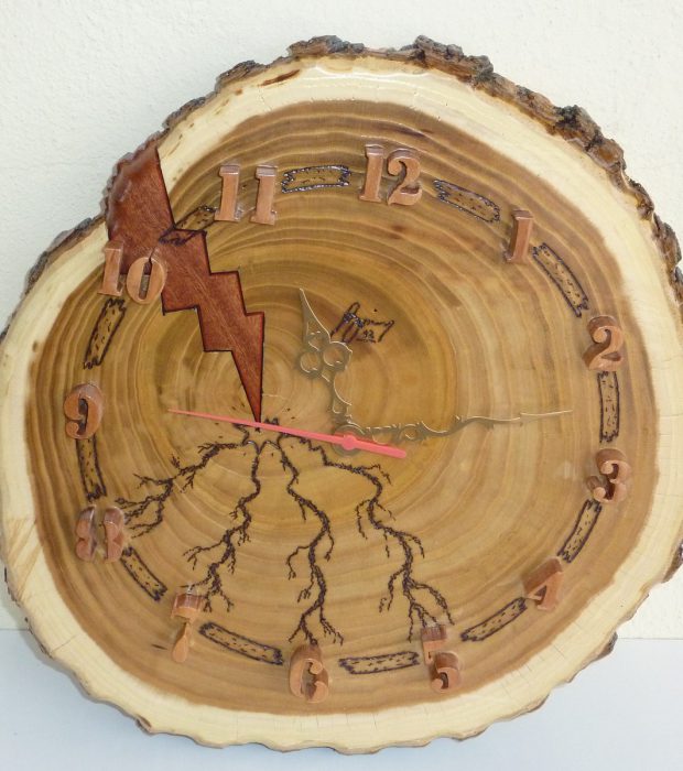 Orologio colpito dal fulmine
