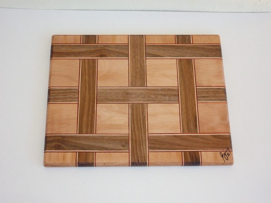 Tagliere intrecciato