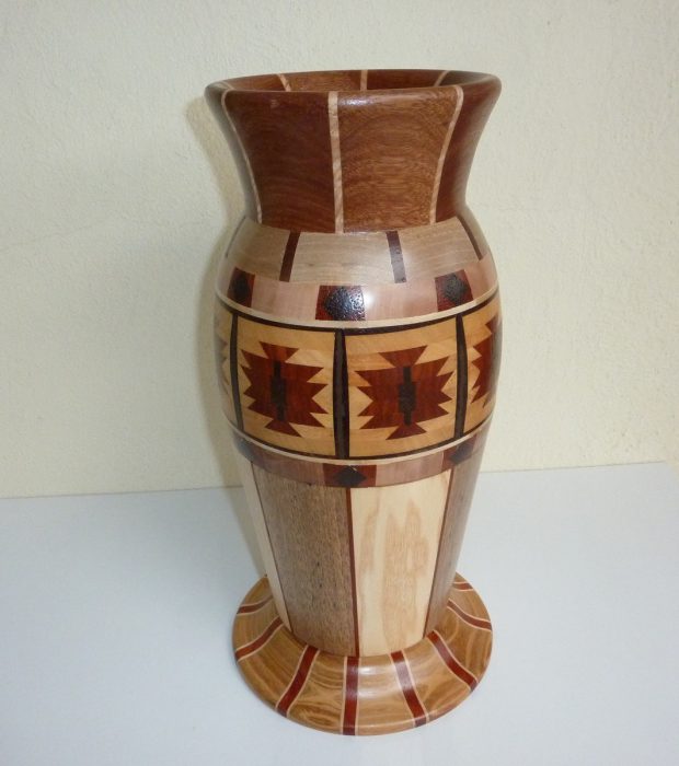 Vaso per fiori segmentato