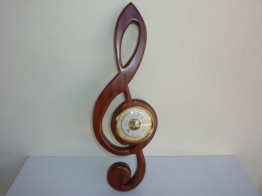 Barometro da parete chiave di violino