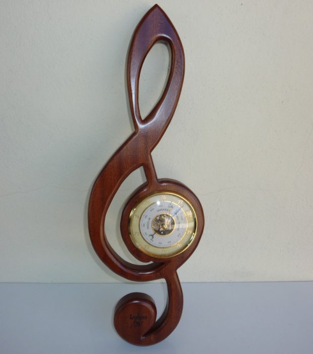 Barometro da parete chiave di violino