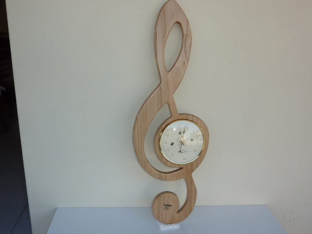 Barometro in chiave di violino