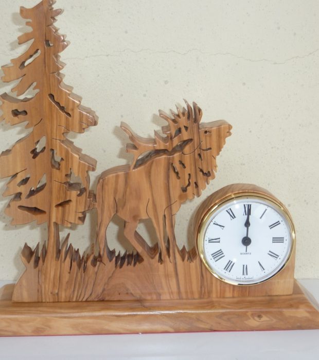 Orologio da tavolo "alce"