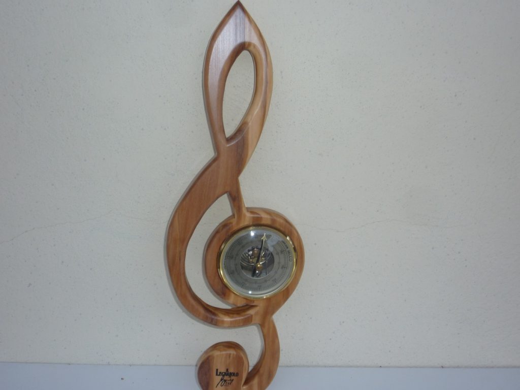 Barometro in chiave di violino