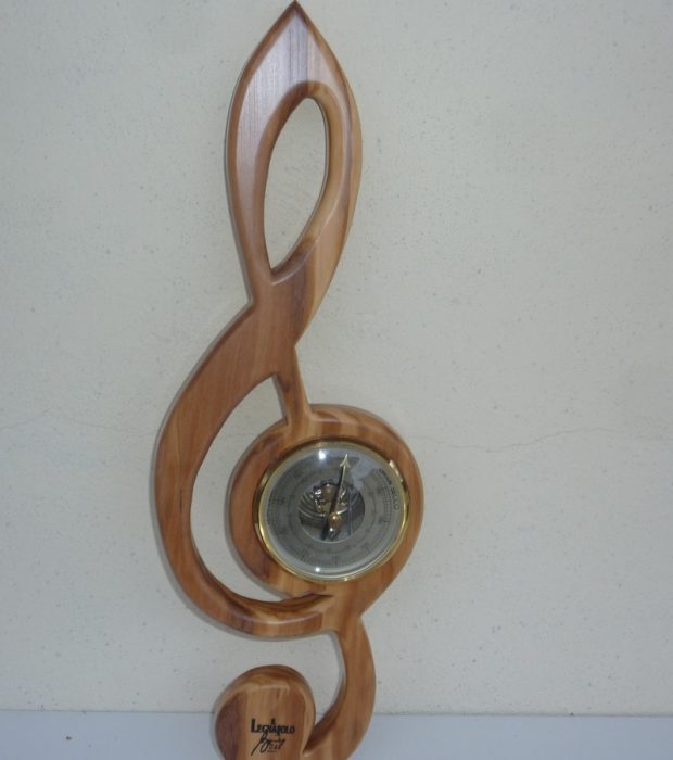 Barometro in chiave di violino