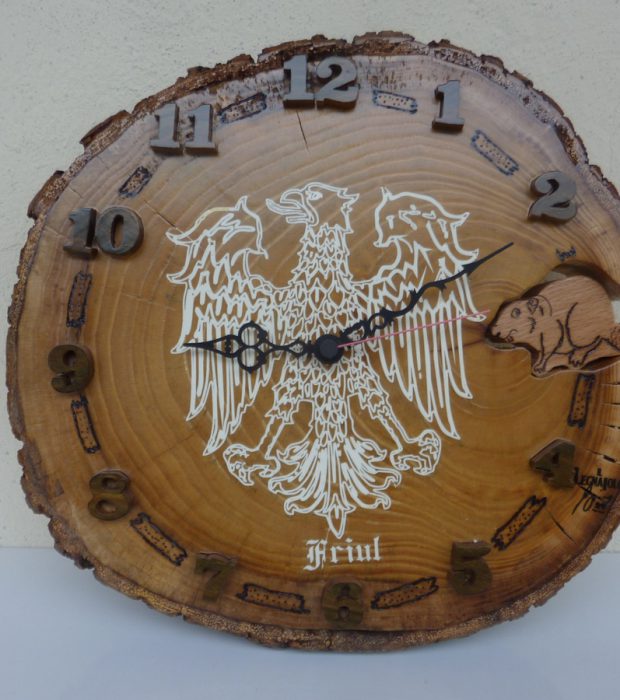 Orologio con castoro