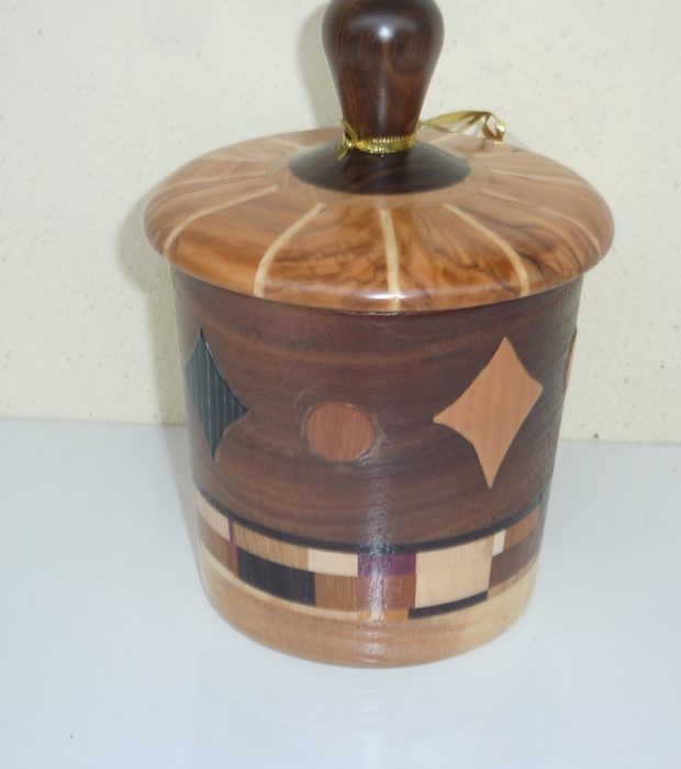 Zuccheriera con vetro interno